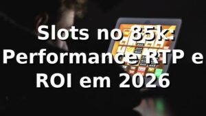 📊 Slots no 85k: Performance, RTP e ROI em 2026